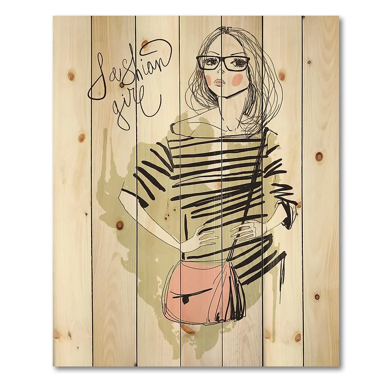 Designart - Trendy Fashion Girl