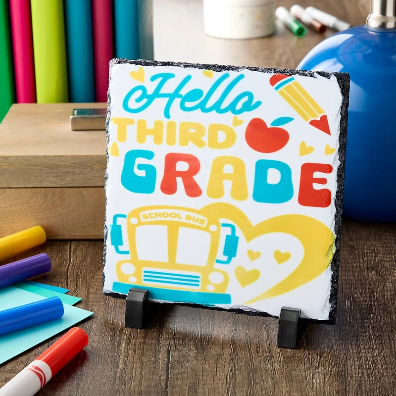 6" Square Slate Sublimation Blank by Make Market®