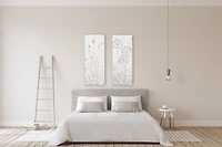 Hello Honey® Metal Wall Décor with Flowers Set