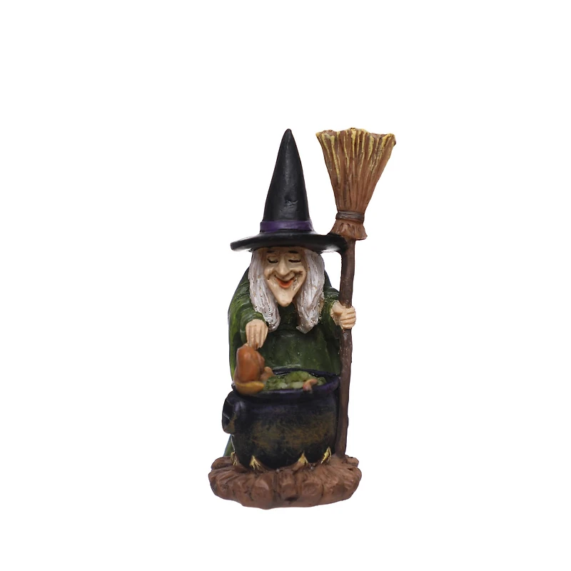 Mini Witch with Cauldron by Ashland®