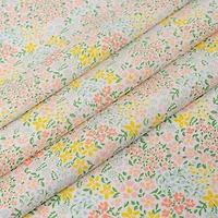 SINGER Modern Packed Flowers Cotton Fabric