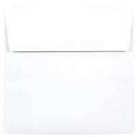 JAM Paper 6" x 6" Square Red Foil Lined Invitation Envelopes