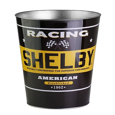 American Art Décor™ 11" Shelby Racing Decorative Metal Trash Can