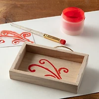 24 Pack: 6" x 4" Wood Shadow Box by Make Market®