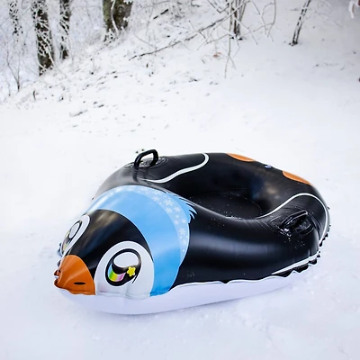 SnowCandy 37" Penguin Snow Sled