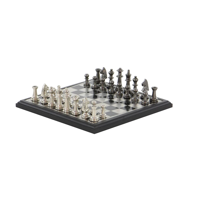 Dark Gray Chess Game Set