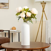 Artificial Beige Peony Spray