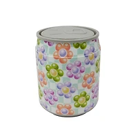 6.25" Flowers & Checkered Tabletop Container by Creatology™