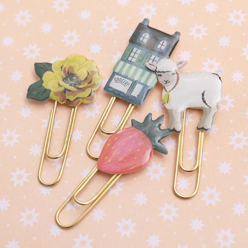 Maggie Holmes Market Square Epoxy Paper Clips