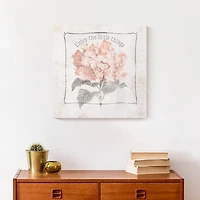 Enjoy The Little Things 16" x 16" Canvas Wall Art