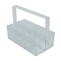 Simplify 7" Cosmetic & Jewelry Holder With Carrying Handle