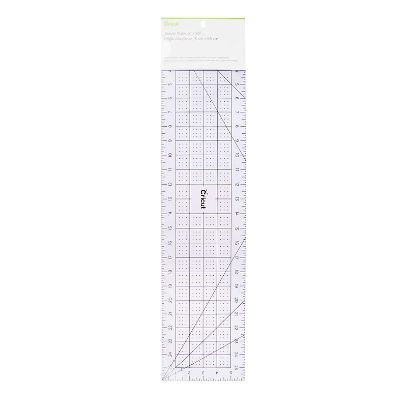 Cricut® Lilac Acrylic Ruler, 6" x 26"