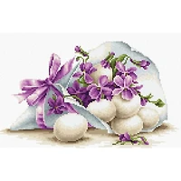 Luca-S Easter Joy Counted Cross Stitch Kit
