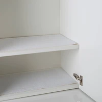 Simplify 10ft. White Smooth Surface Shelf Liner