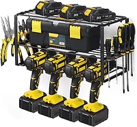 NEX™ 16.5" Black Wire Drill & Power Tool Wall Organizer