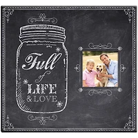 MBI® Full Of Life Mason Jar Post Bound Album with Window