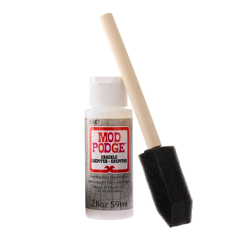 Mod Podge® Crackle & Brush Set