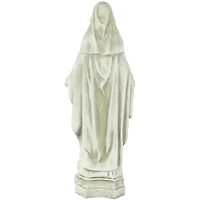 28.25" Religious Standing Virgin Mary Outdoor Garden Statue
