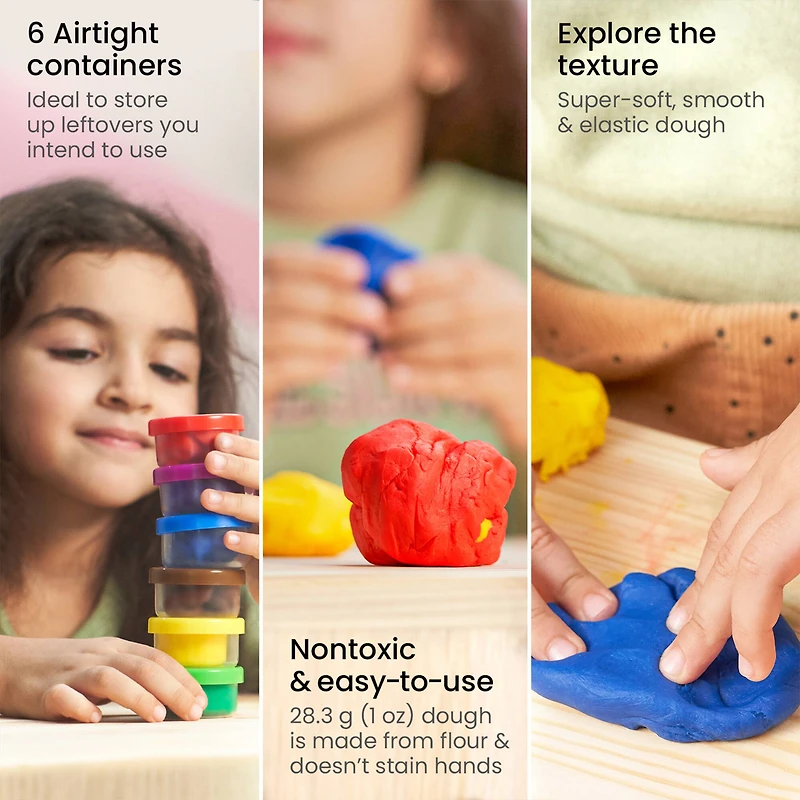 Arteza® Kids Transportation Dough Kit