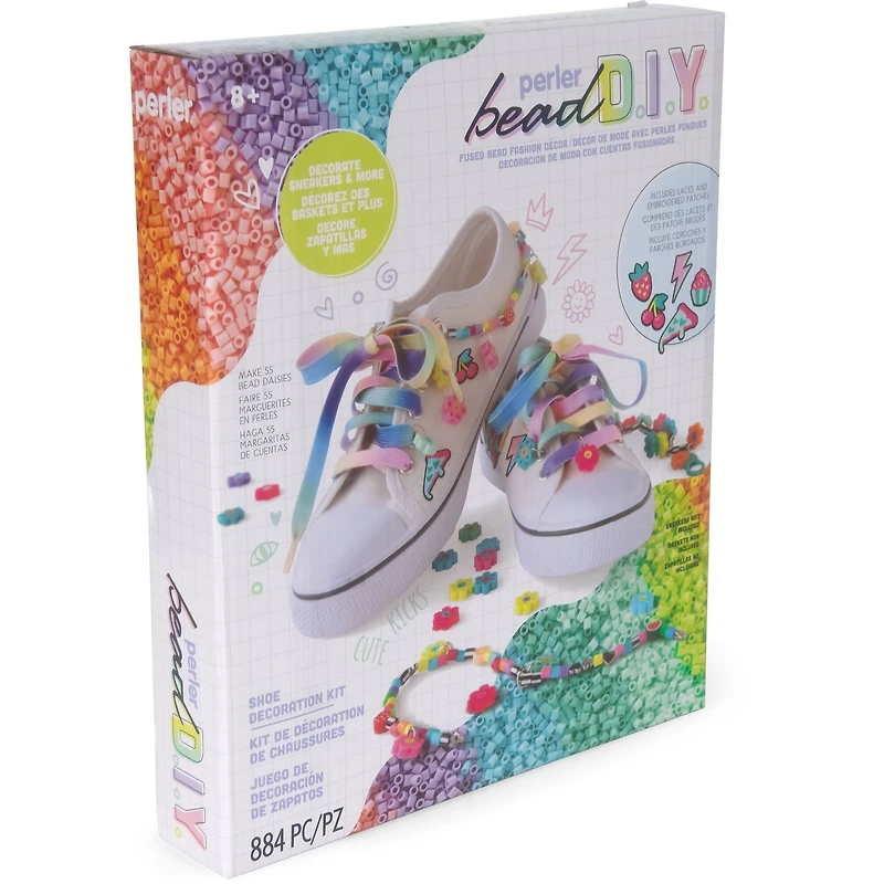 Perler® Bead DIY Shoe Decoration Kit