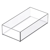 24 Pack: 8" x 4" Clear Stacking Storage Tray by Simply Tidy™