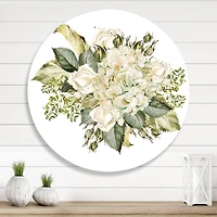 Designart - Beautiful Bouquet With Hudrangea and Roses