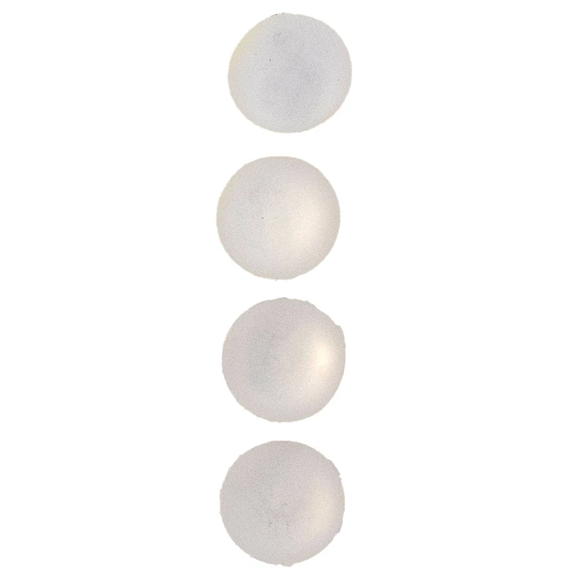 LaMode 7/16" Translucent White Shank Buttons, 4ct.