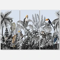 Designart - Chinoiserie With Birds and Peonies VIII