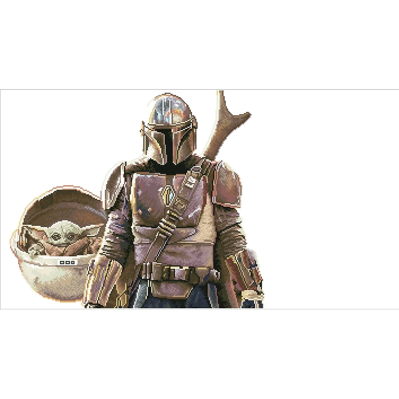 Camelot® Dots The Mandalorian Panorama Diamond Painting Kit