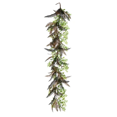6ft. Green Fern Cotton Garland