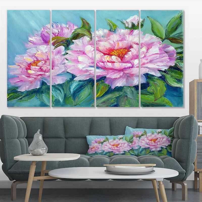 Designart - Pink Peonies