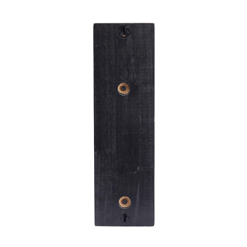 Black Poplar Farmhouse Wall Sconce, 6" x 6" x 7"