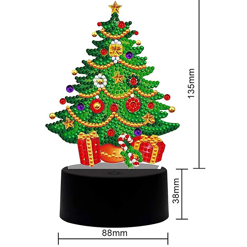 Sparkly Selections Christmas Tree Lamp Diamond Art Kit