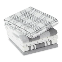 Assorted Gray Everyday Dishtowel (Set Of 5)
