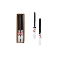 Hello Honey® 10" Unscented Snowman Taper Candles Set