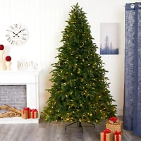 7.5ft. Pre-Lit Wyoming Fir Artificial Christmas Tree with Clear LED Lights
