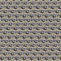 Camelot Fabrics Star Wars Mandalorian Stickers Cotton Precut Fabric Bundle