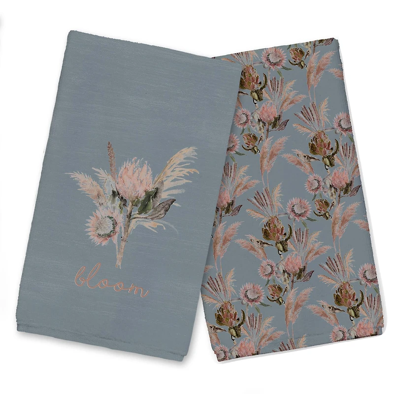 Bloom Protea Tea Towel Set