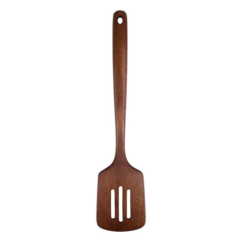 13" Acacia Wood Slotted Turner by Makery™