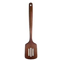 13" Acacia Wood Slotted Turner by Makery™