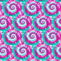 Fabric Editions Pink & Turquoise Tie Dye Cotton Fabric