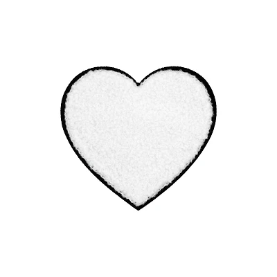3" Chenille Heart Iron On Patch by Make Market®