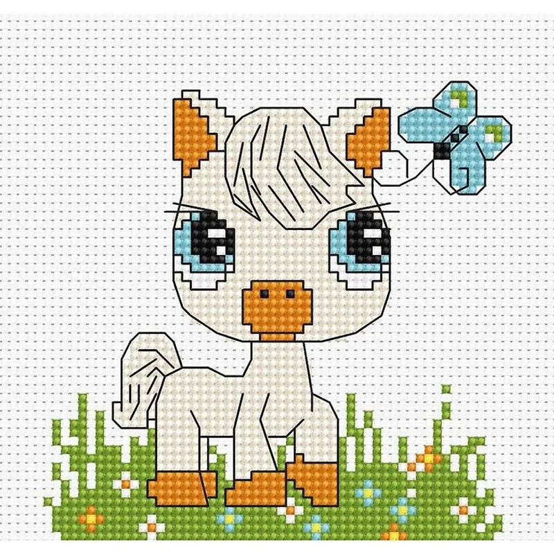 Luca-s Horse Counted Cross Stitch Kit