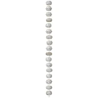12 Packs: 18 ct. (216 total) Silver Acrylic Rondelle Beads, 10mm by Bead Landing™