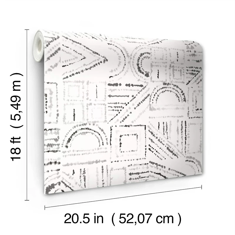 RoomMates Brisbane Peel & Stick Wallpaper