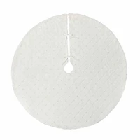 4ft. White Sequin Tree Skirt by Ashland®