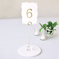 Clear Table Number Stands, 12ct. by Celebrate It™