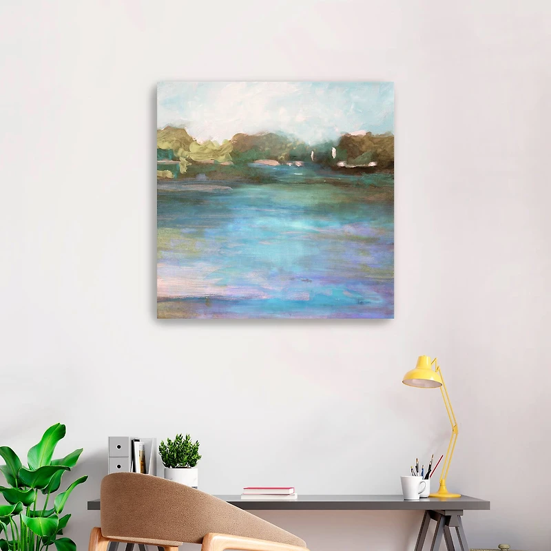 Mid Day Pond II Canvas Giclee