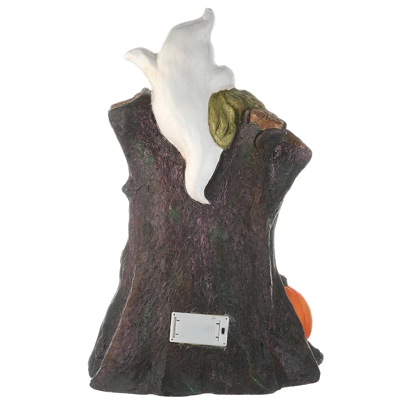 18" LED Haunted Tree Trunk