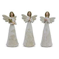 8.75" Angel Figurine Set